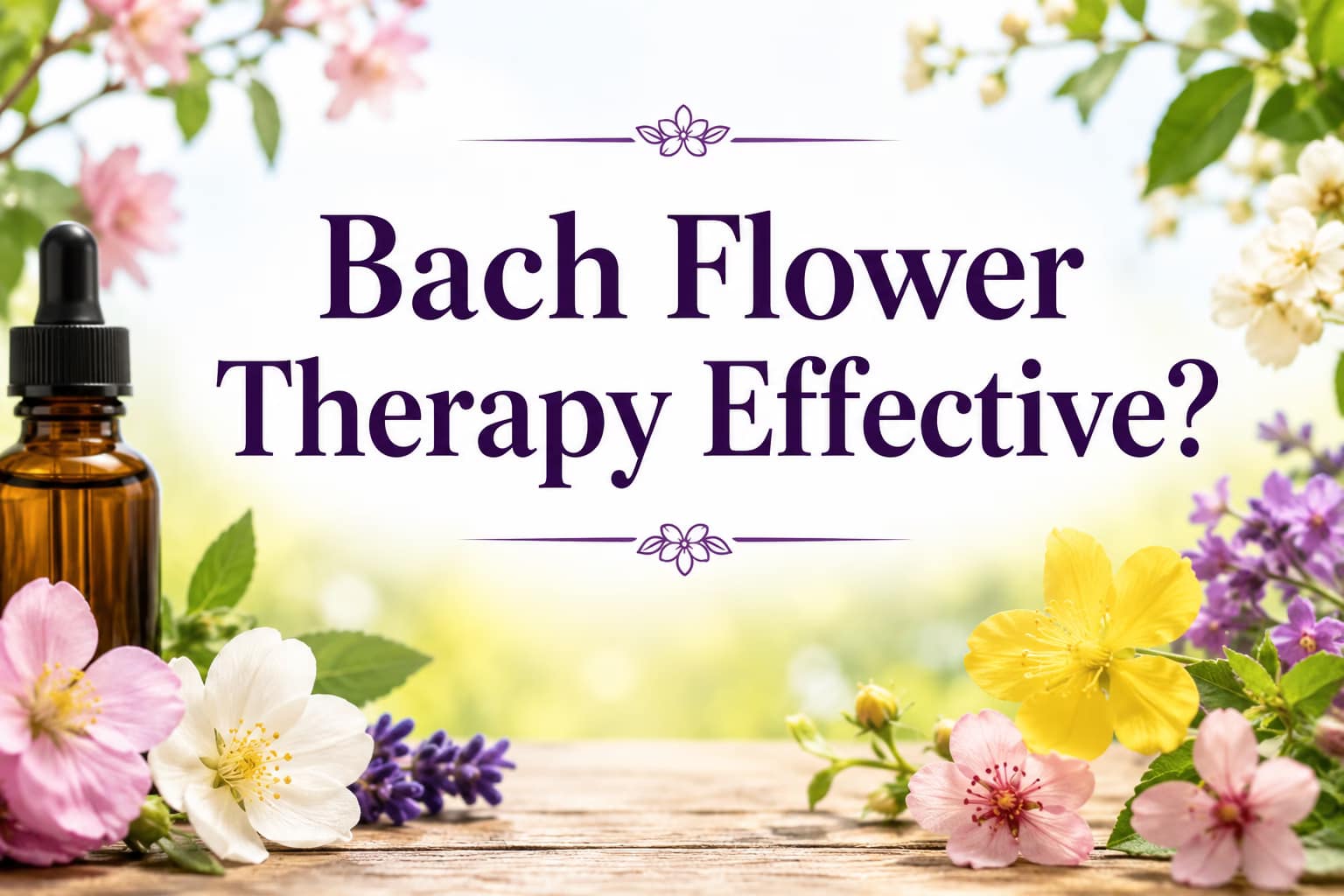 You are currently viewing Bach Flower Therapy Effective?