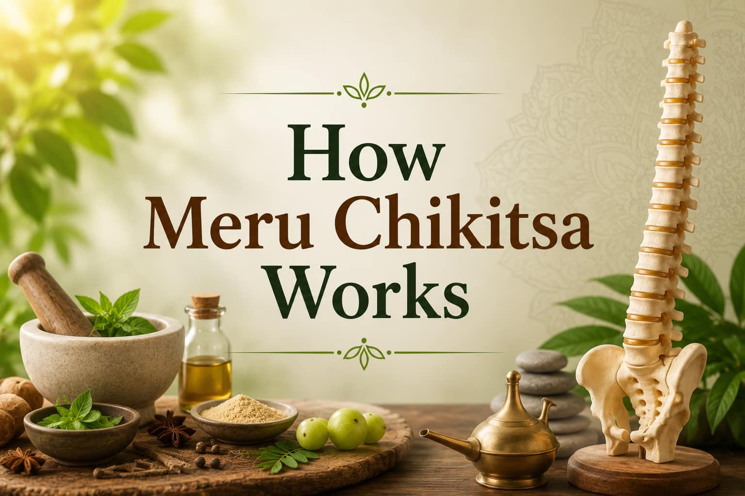 You are currently viewing How Meru Chikitsa Work?
