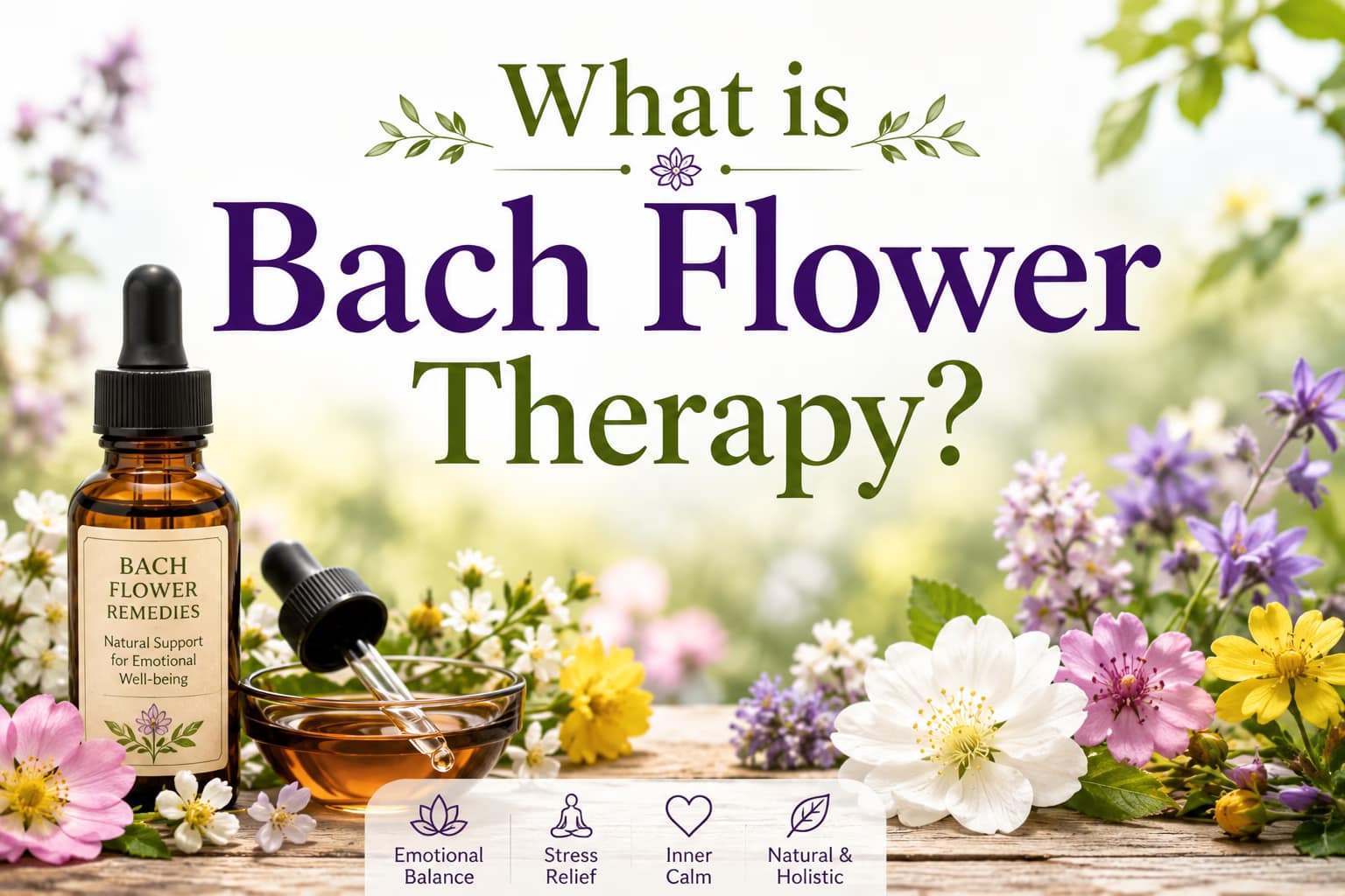 You are currently viewing What is Bach Flower Therapy?