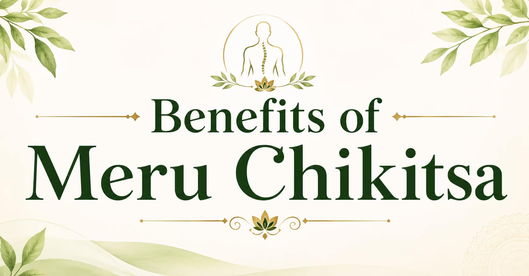 You are currently viewing Benefits of Meru Chikitsa
